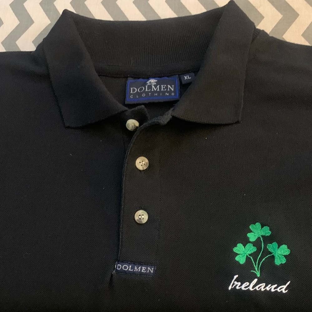 DOLMAN SS Cotton/Poly 3 Button “Ireland” Polo